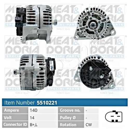 Alternator fits citroen - fits, jumper