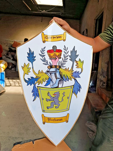 Buchanan family crest - 28'',