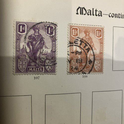 Malta 1923 1926 two values - 1923-1926,