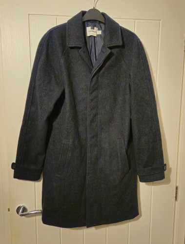 Topman mens dark grey wool - dark,