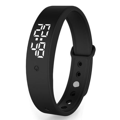 Led vibrating alarm wristband - led,