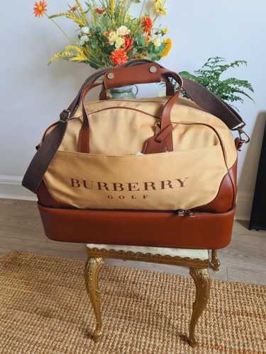 Burberry travel bag leather - burberry,