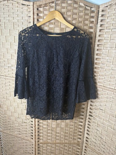 Papaya black lace - black, tunic