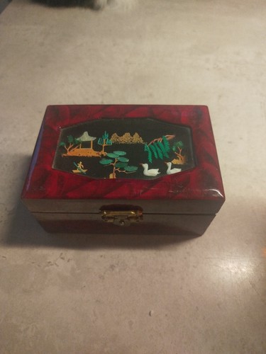 Vtg chinese cork art - vtg,