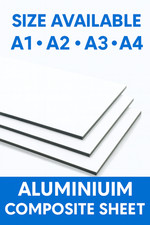 3mm White Aluminium Composite