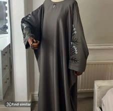 Embellished Butterfly Abaya.