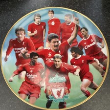 Liverpool FC Great Strikers Danbury Mint Collector Plate