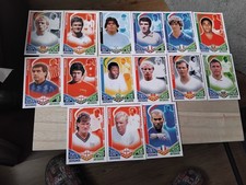 Match Attax Topps 2010 World Cup 15 Cards, Pele, Maradona, Beckham, Moore