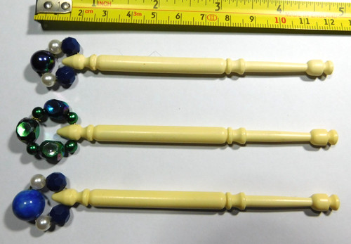 Vintage plastic lace making