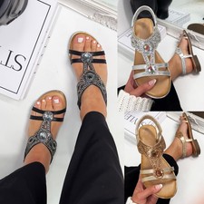 Womens Diamante Sandals –
