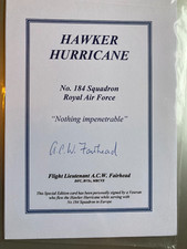 WW2 RAF pilot Flt Lt A C