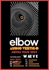 Elbow UK Tour 2024 A3 A4 Print Poster Album Unframed