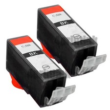 2pk New PGI-220 Black Ink