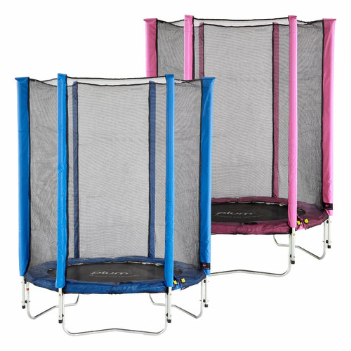 Plum 4ft springsafe trampoline - plum,