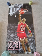 Large Michael Jordan Chicago Bulls No 23 Poster 