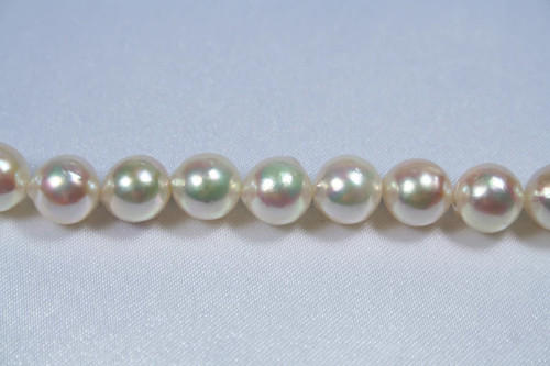 Baroque pearl necklace - 8.5, 9mm