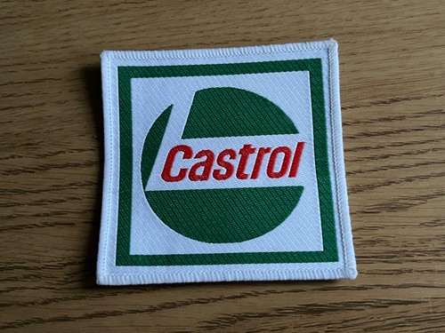 Castrol sew patch badge - patch,