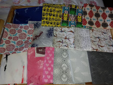 Bundle 15 Assorted Cotton Fat Quarters Harry Potter Avengers Kids Other Lot 3