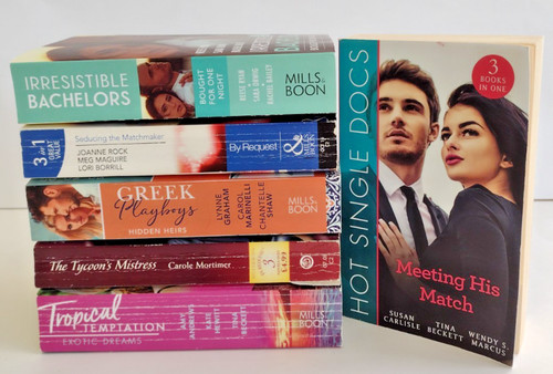 Mills boon x 6 - &,