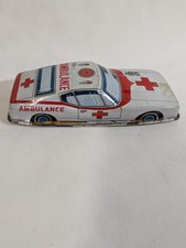 Vintage  Tin LITHO White and