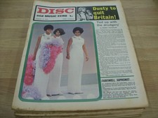 DISC & MUSIC ECHO Newspaper - 10/1/1970 - THE NICE in Colour, DIANA ROSS Cover