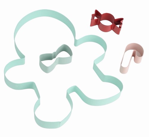 Xmas cookie cutter set - cookie, jumbo