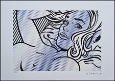 Roy Lichtenstein Seductive Girl 50 X 35 CM Signed Lithograph Limited #29/150