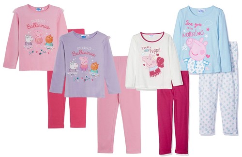 Girls peppa pig long cotton - pig,