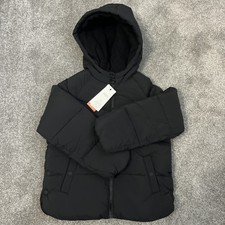 GIRLS M&S HOODED FLEECED LINED