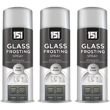 3 x 151 Glass Frosting Spray