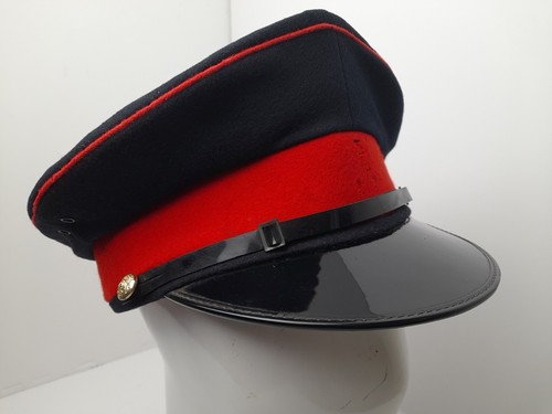 Vintage military peak cap - military,