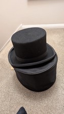 Protocol Black Felt Top Hat