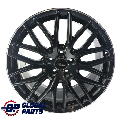 Audi black wheel alloy - a5,