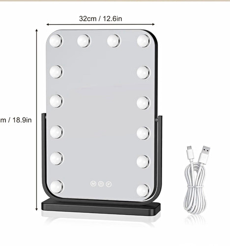 Led lighted dimmable 360 - led,