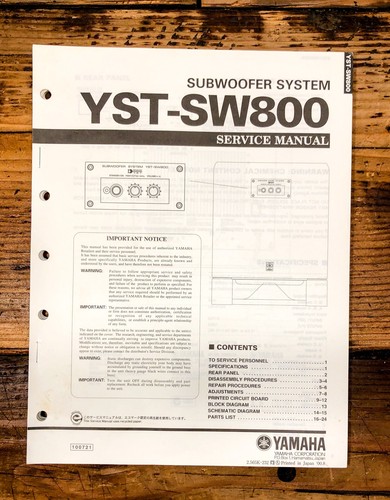 Yamaha yst sw800 subwoofer - yst-sw800, /