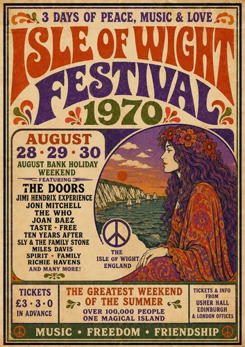 1970 isle wight - isle, festival