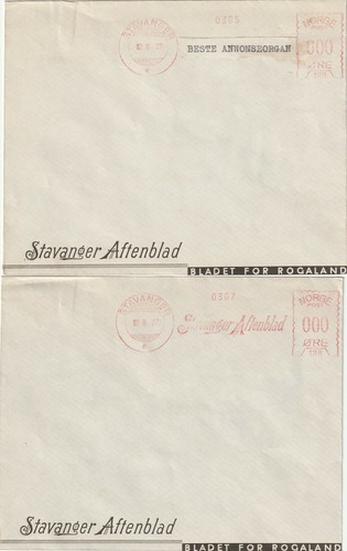 Norway meter mark samples - norway:,