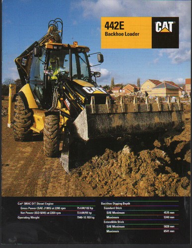 Caterpillar 442e tractor - caterpillar,