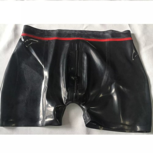 Black latex briefs rubber - briefs,