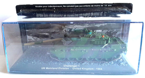 Die cast tank challenger - tank,