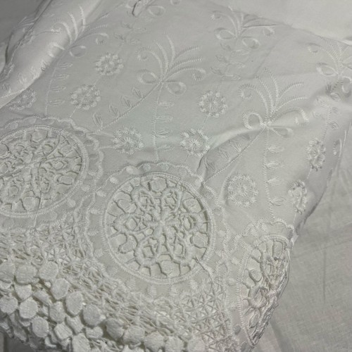 Cotton broderie anglaise - cotton,