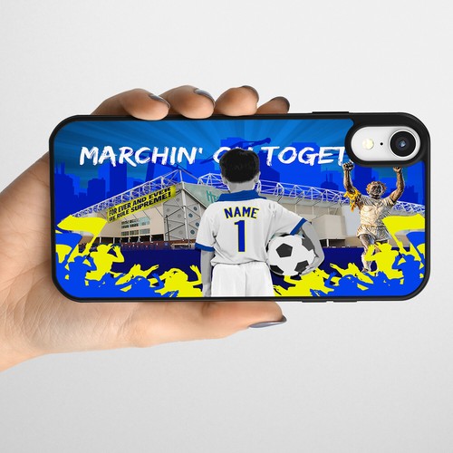 Personalised leeds iphone case - leeds,