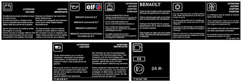 Renault safrane engine - renault,