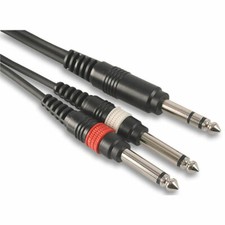 1.5m PRO 6.35mm STEREO Jack to