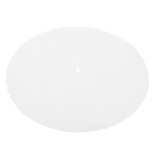 White acrylic slipmat vinyl - white,