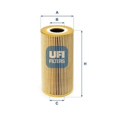1X OIL FILTER FILTER CARTRIDGE