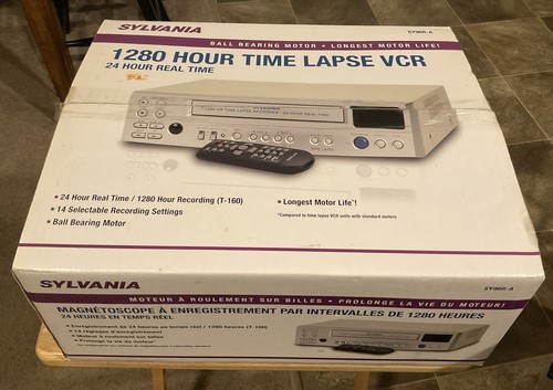Sylvania sy96r vcr 1280 hour - sy96r,