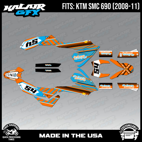 Graphics kit for ktm - graphics,