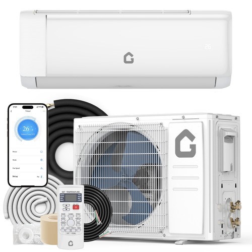 000 btu mini split central - btu,