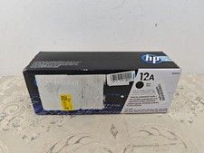 HP Q2612A 12A Original LaserJet Toner Cartridge, Black, Single Pack